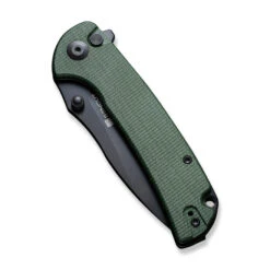 Sencut Pulsewave Folding Knife Green Canvas Micarta Handle 9Cr18MoV Drop Point Plain Black Blade S23032-3 -White Mountain Knives 07612e72 4ecd 444e 8e19 fba9d8f35e35 55559.1704392868