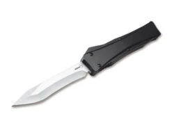 Boker Falcon 2.0 OTF Auto Knife Black Aluminum Handle D2 Plain Edge 06EX245