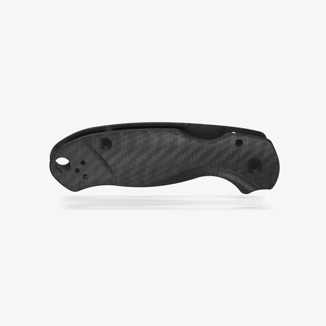 Flytanium Lotus Basket Weave Carbon Fiber Scales For Spyderco Para 3 Knife FLY-1017 2 Flytanium Lotus Basket Weave Carbon Fiber Scales For Spyderco Para 3 Knife FLY-1017 - Image 2