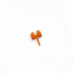 Flytanium Aluminum Ball Cage Lock For Spyderco Manix 2 Knife Orange FLYMX2OR