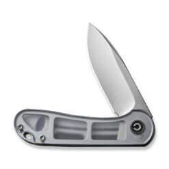 Civivi Elementum Folding Knife Polished Clear Lexan Handle D2 Drop Point Plain Edge Satin Finish C907A-7 -White Mountain Knives 167c325c 69ba 483c a862 17a94eaf2f5e 62571.1704394944