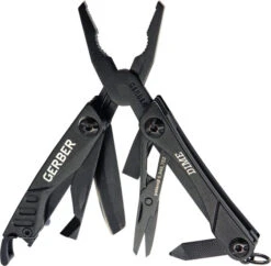 Gerber Dime Micro Tool Black Plier Knife Screw Drivers Ten Components 30-000469