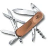 Victorinox Swiss Army Evolution Wood 14 Knife Walnut Handle Plain Edge 2.3901.63US2