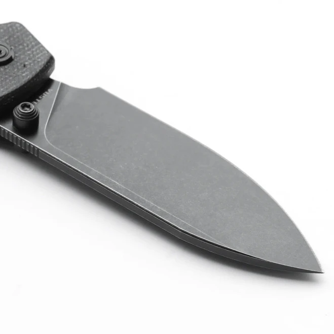 Vosteed Raccoon Crossbar Lock Folding Knife Black Micarta Handle 14C28N Black Stonewashed Blade RCCB32VPMH 7 Vosteed Raccoon Crossbar Lock Folding Knife Black Micarta Handle 14C28N Black Stonewashed Blade RCCB32VPMH - Image 7