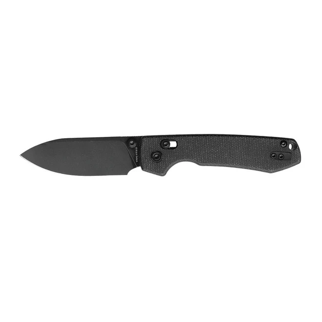 Vosteed Raccoon Crossbar Lock Folding Knife Black Micarta Handle 14C28N Black Stonewashed Blade RCCB32VPMH 1 Vosteed Raccoon Crossbar Lock Folding Knife Black Micarta Handle 14C28N Black Stonewashed Blade RCCB32VPMH