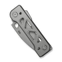 WE Tyro Folding Knife Gray Titanium Folding Knife 20CV Plain Edge Stonewash Finish WE24001-2 -White Mountain Knives 24w 4 64175.1729715342
