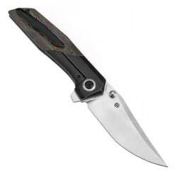 Kansept Deadite Folding Knife Blackwash Titanium/80s Carbon Fiber Handle S35VN Plain Edge Satin Finish K1081A3 -White Mountain Knives 3a 2 65971.1736969208