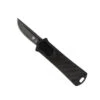 CobraTech California OTF Auto Knife Black Carbon Fiber Handle D2 Plain Black Blade CALI952BLKCFDNS