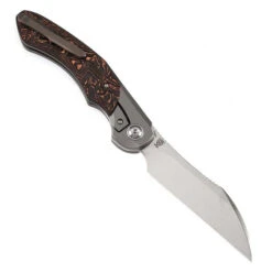 Kansept Cosmos Folding Knife Titanium/Copper Carbon Fiber Handle 20CV Wharncliffe Plain Edge Stonewash Finish K1059A1 -White Mountain Knives 3f4bb846 cfce 4557 be5b 37942b6fb45d 14776.1705068088