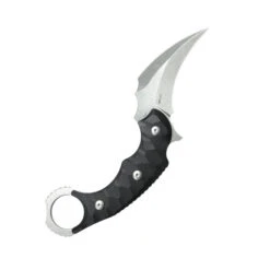 Kubey Velociraptor Pikal Karambit Fixed Blade Knife G-10 Handle Beadblast 14C28N Blade KU448A