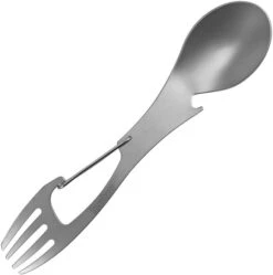 Kershaw Ration XL Eating Tool Spork Bead Blast Stainless Steel 1145X