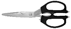 Kershaw Taskmaster Shears Multi-Tool Black GFN Handle Plain Satin Stainless Steel 1121