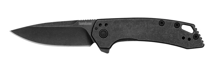 Kershaw Radar Folding Knife Blackwash Stainless Steel Handle 8Cr13MoV Drop Point Plain Edge 5560 1 Kershaw Radar Folding Knife Blackwash Stainless Steel Handle 8Cr13MoV Drop Point Plain Edge 5560