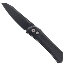 Pro-Tech Auto DS103 Oligarch Magnacut DLC Blade Black Aluminum Handle DS103