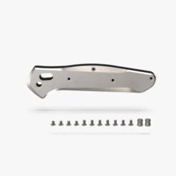 Flytanium Stonewash Titanium Radar Scales For Benchmade 940 Osborne Series FLY-652