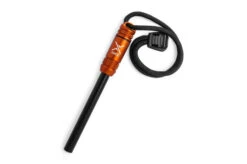 Exotac FireROD Gen 2 Ferrocerium Rod Fire Starter Orange Aluminum 2005ORG