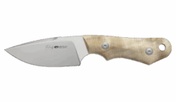 Viper Handy PI Fixed Blade Knife Flammed Poplar Wood Handle MagnaCut Plain Edge Satin Finish VT4038PI