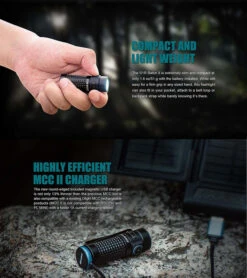 Olight S1R Baton II Rechargeable LED Flashlight 1000 Lumens High Performance -White Mountain Knives 77034fcf 0fd6 42db 9cf6 a9ed966f4c49 04409.1543939552