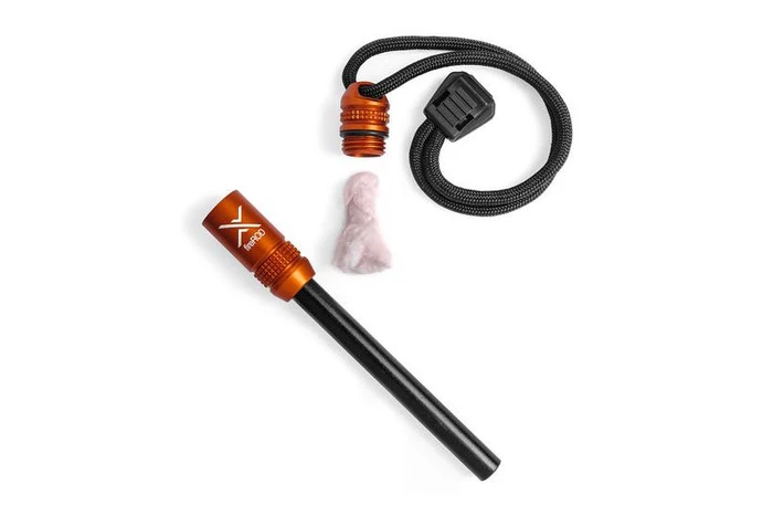 Exotac FireROD Gen 2 Ferrocerium Rod Fire Starter Orange Aluminum 2005ORG 2 Exotac FireROD Gen 2 Ferrocerium Rod Fire Starter Orange Aluminum 2005ORG - Image 2