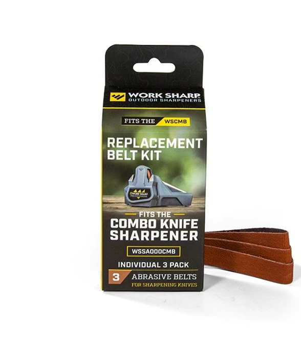 Work Sharp Combo Knife Sharpener Replacement Belt Kit WSSA000CNB 1 Work Sharp Combo Knife Sharpener Replacement Belt Kit WSSA000CNB