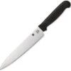 Spyderco Utility Kitchen Knife Black Polypropylene Handle MBS26 Plain Edge K04PBK