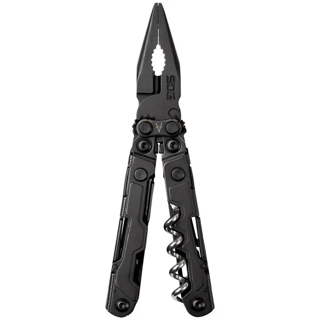 SOG PowerLitre MultiTool Pliers Gripper Black Oxide Stainless Steel PL1002 2 SOG PowerLitre MultiTool Pliers Gripper Black Oxide Stainless Steel PL1002 - Image 2