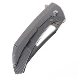 Artisan Cutlery Banjaara Folding Knife Titanium Handle S90V Blade 1868G-GY 9 Artisan Cutlery Banjaara Folding Knife Titanium Handle S90V Blade 1868G-GY -White Mountain Knives ARTISAN CUTLERY 1868G GY 03 15338.1720029786