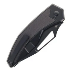 Artisan Cutlery Fragarach 1879G-BBK S90V Black Blade Titanium & Fat Carbon Handle Folding Knife -White Mountain Knives ARTISAN CUTLERY FRAGARACH 1879G BBK 03 48123.1755523828