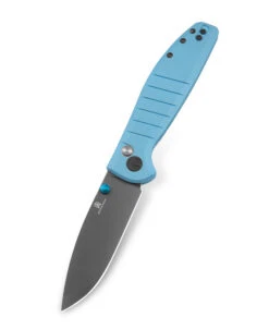 Bestech Goodboy Folding Knife Blue G10 Handle D2 Plain Grey Blade BMK04C -White Mountain Knives BMK04C 1 51211.1695230045