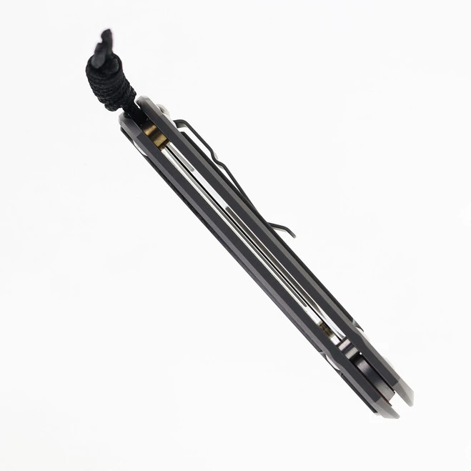 LEFT HAND Chris Reeve Large Sebenza 31 Folding Knife Bog Oak Inlay Handle Polished MagnaCut Drop Point Plain Edge L31-1137 5 LEFT HAND Chris Reeve Large Sebenza 31 Folding Knife Bog Oak Inlay Handle Polished MagnaCut Drop Point Plain Edge L31-1137 - Image 5