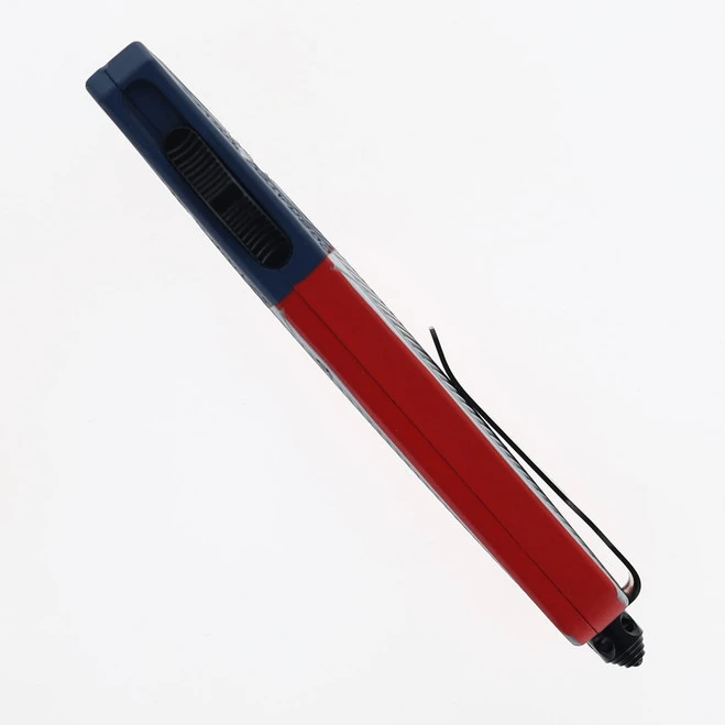 Cobra Tec Medium CTK-1 Cerakote American Flag OTF Knife Aluminum Handle Plain D2 Blade MUSACTK-1MDNS 9 Cobra Tec Medium CTK-1 Cerakote American Flag OTF Knife Aluminum Handle Plain D2 Blade MUSACTK-1MDNS - Image 9