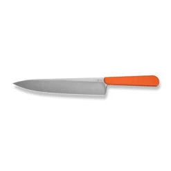 Civivi Cibus Chef Knife Milled Orange G10 Handle 14C28N Plain Edge C23048-3 -White Mountain Knives Clipping Path Cibus C23048 3 4 12538.1742316379