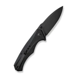 Civivi Photonix Folding Knife Black Coarse G10 Handle 14C28N Plain Edge Black Stonewash Finish C23081B-1