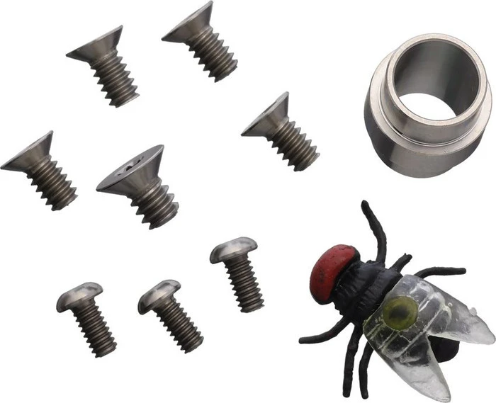 Flytanium Manix 2 Hardware Kit Satin Titanium 1 Flytanium Manix 2 Hardware Kit Satin Titanium