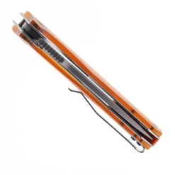 FreeTiger Folding Knife Ultem Handle D2 Plain Edge Satin/Black Finish FT81-PEI -White Mountain Knives FREETIGER FT81 pei 02 47919.1745590105