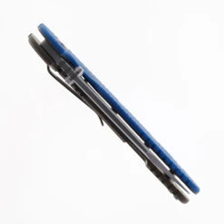 Hinderer XM-24 Skinny Wharncliffe Folding Knife Blue G10 Battle Bronze Finish Titanium S45VN Blade 10 Hinderer XM-24 Skinny Wharncliffe Folding Knife Blue G10 Battle Bronze Finish Titanium S45VN Blade -White Mountain Knives HINDERER SKINNY WHARNCLIFFE BATTLE BRONZE BLUE G10 02 30214.1753898814