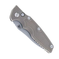 Hinderer Eklipse 3.5" Automatic Spearpoint Folding Knife Battle Bronze Handle Working Finish Blade -White Mountain Knives HINDERER SPEARPOINT AUTO BATTLE BRONZE 01 88502.1749150226