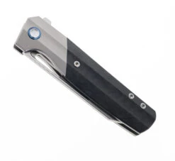 Ketuo Knife Kamasu Flipper Pocket Knife Titanium & Carbon Fiber Handle M390 Blade 8 Ketuo Knife Kamasu Flipper Pocket Knife Titanium & Carbon Fiber Handle M390 Blade -White Mountain Knives KETUO KAMANSU 01 81633.1687202656