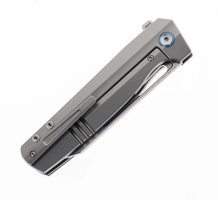 Ketuo Knife Kamasu Flipper Pocket Knife Titanium & Carbon Fiber Handle M390 Blade 4 Ketuo Knife Kamasu Flipper Pocket Knife Titanium & Carbon Fiber Handle M390 Blade - Image 4