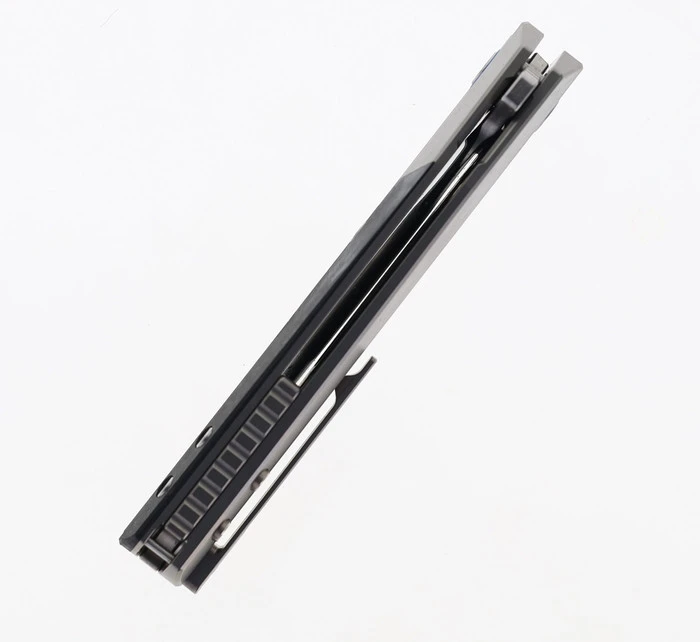 Ketuo Knife Kamasu Flipper Pocket Knife Titanium & Carbon Fiber Handle M390 Blade 6 Ketuo Knife Kamasu Flipper Pocket Knife Titanium & Carbon Fiber Handle M390 Blade - Image 6