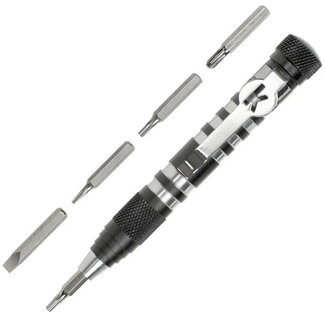Kershaw TX Tool MultiTool Screwdriver Aluminum Handle Steel Bits KTXTOOL 1 Kershaw TX Tool MultiTool Screwdriver Aluminum Handle Steel Bits KTXTOOL