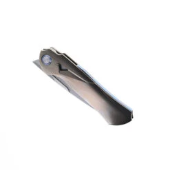 Ketuo Illusion Folding Knife Gold Titanium Handle M390 Drop Point Plain Edge -White Mountain Knives Ketuo Illusion G03 89515.1737485616