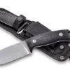 Lion Steel M3 Fixed Blade Knife Black Micarta Handle Niolox Plain Edge Satin Finish M3 MI