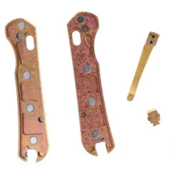 Piratech Knife Scales Crystallization Scales Sakura Pink (Copper Colored) -White Mountain Knives PIRATECH COPPER 02 81141.1718219044