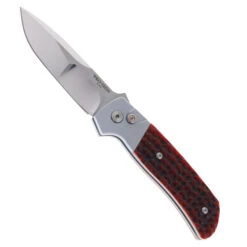 Pro-Tech 2025 ATCF Custom 003 Automatic Folding Knife Bone Inlay Handle 154CM Plain Edge