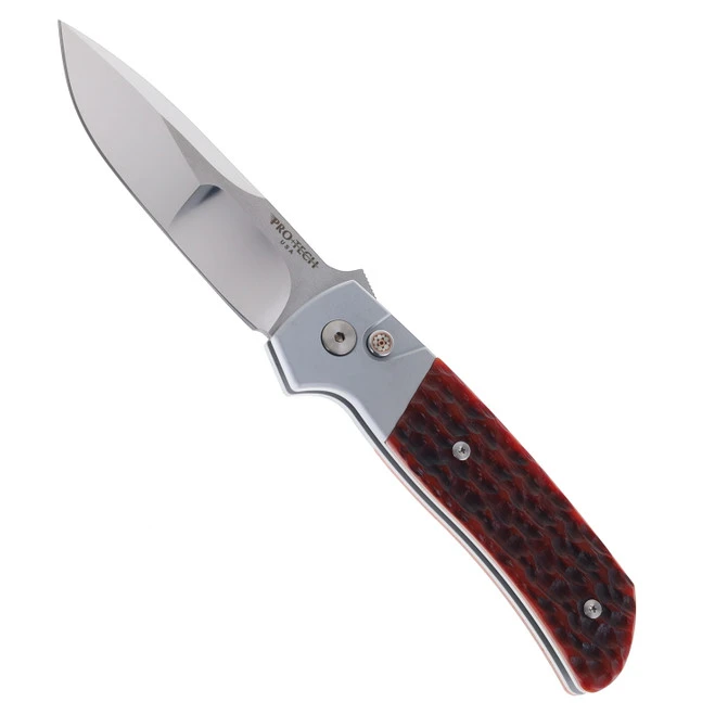 Pro-Tech 2025 ATCF Custom 003 Automatic Folding Knife Bone Inlay Handle 154CM Plain Edge 1 Pro-Tech 2025 ATCF Custom 003 Automatic Folding Knife Bone Inlay Handle 154CM Plain Edge