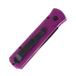 ProTech Godson Auto Knife Purple Aluminum Handle Plain Black Blade PT-721-PUR -White Mountain Knives PROTECH 721 PURPLE 03 25758.1749055710