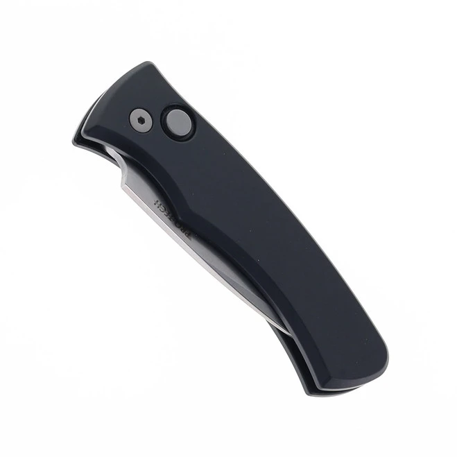 Pro-Tech Knives Duke 2 Automatic Knife Black Aluminum Handle Stonwash Magnacut Blade DUKE2101 3 Pro-Tech Knives Duke 2 Automatic Knife Black Aluminum Handle Stonwash Magnacut Blade DUKE2101 - Image 3