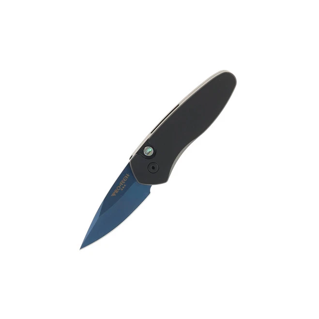 Protech Sprint Auto Knife Black Aluminum Handle S35VN Plain Saphire Blue Finish 2907-SB 1 Protech Sprint Auto Knife Black Aluminum Handle S35VN Plain Saphire Blue Finish 2907-SB