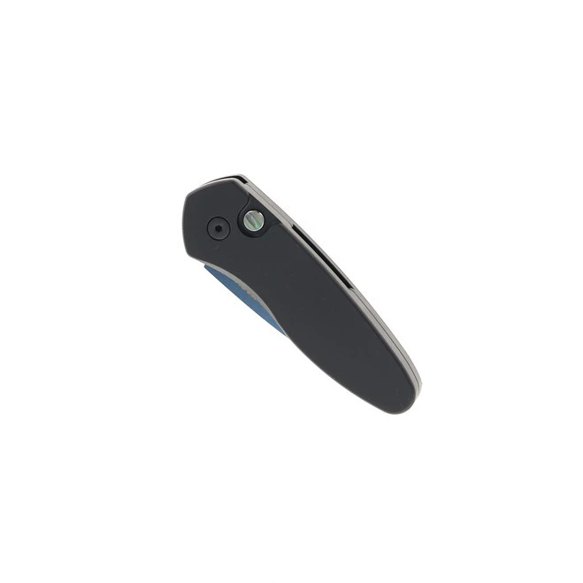 Protech Sprint Auto Knife Black Aluminum Handle S35VN Plain Saphire Blue Finish 2907-SB 3 Protech Sprint Auto Knife Black Aluminum Handle S35VN Plain Saphire Blue Finish 2907-SB - Image 3